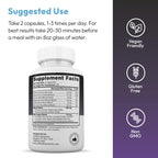 Justified Laboratories Advanced Keto 1500 supplement facts label overview
