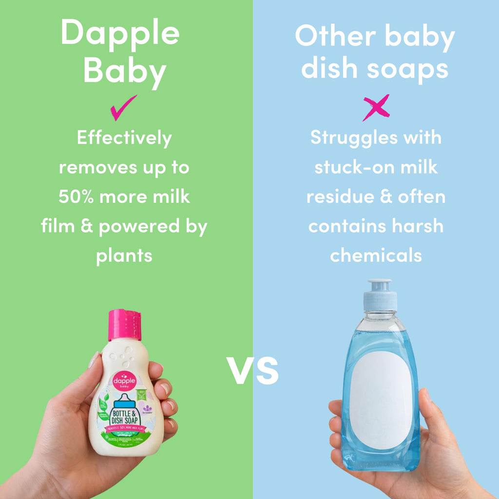 Dapple individually wrapped breast pump cleaning wipes pack