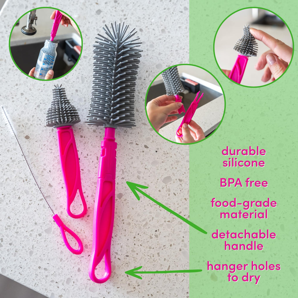 Back of Dapple cleaning kit packaging showing ingredient information