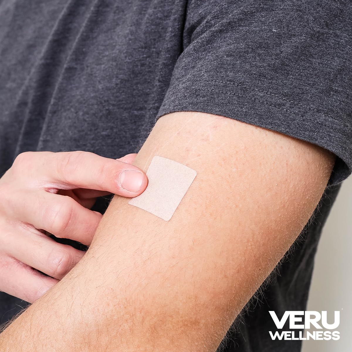 Veru Wellness transdermal keto supplement box detailing the apple cider vinegar and MCT oil time release formula.