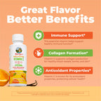 MaryRuth Organics liposomal vitamin C bottle side profile