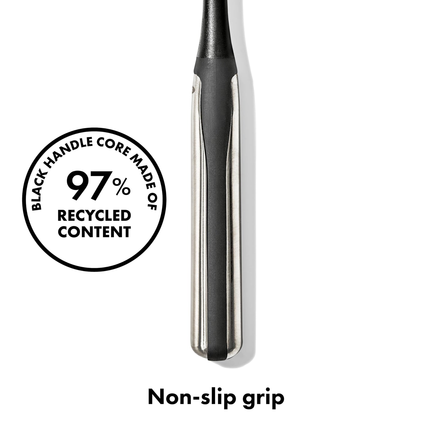 OXO Steel Bottle Brush replaceable head twist mechanism