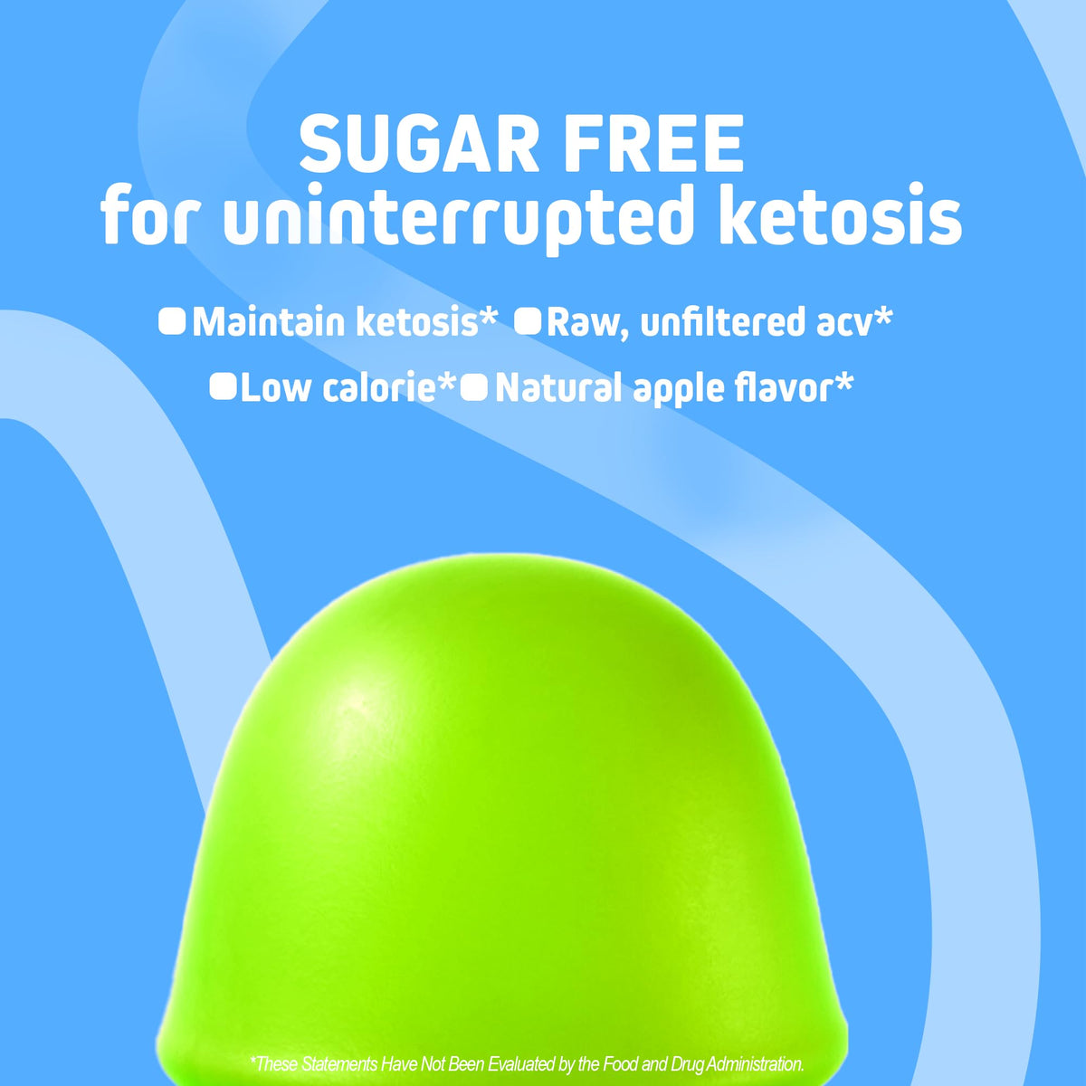 Herbtonics keto support dietary gummies lifestyle product view