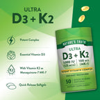 Nutritional facts panel on supplement bottle