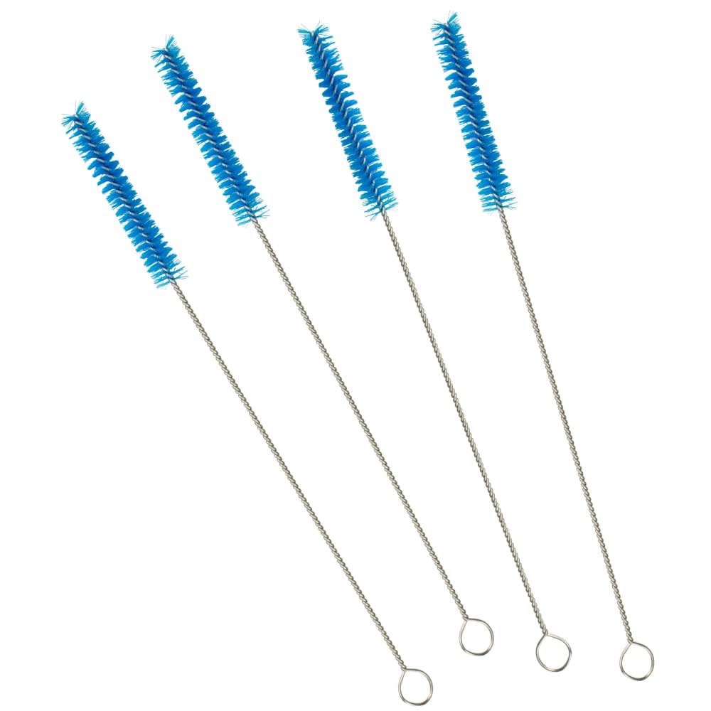 Dr. Brown's baby bottle cleaning brushes showing blue bristles