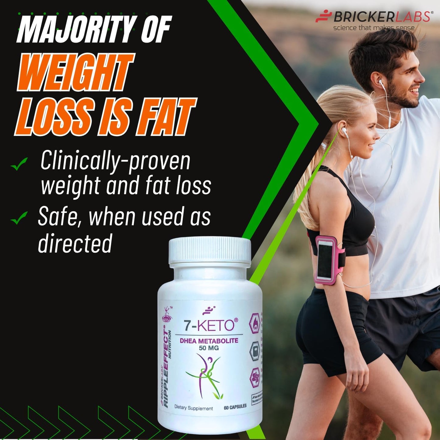 Premium non-GMO and gluten-free thermogenic fat burning supplement bottle
