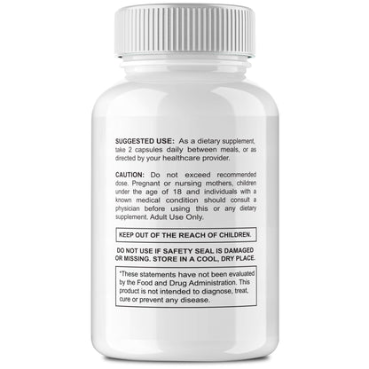 Mitolyn Keto maximum strength capsules nutritional label and natural ingredients list
