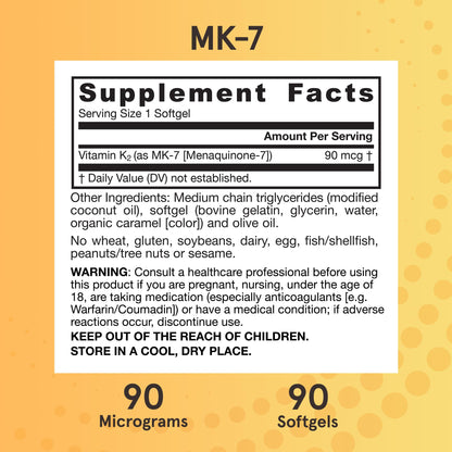 Jarrow Formulas bone and cardiovascular health softgels label