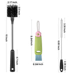 ToGeeKa stainless steel handle bottle brush kitchen tool