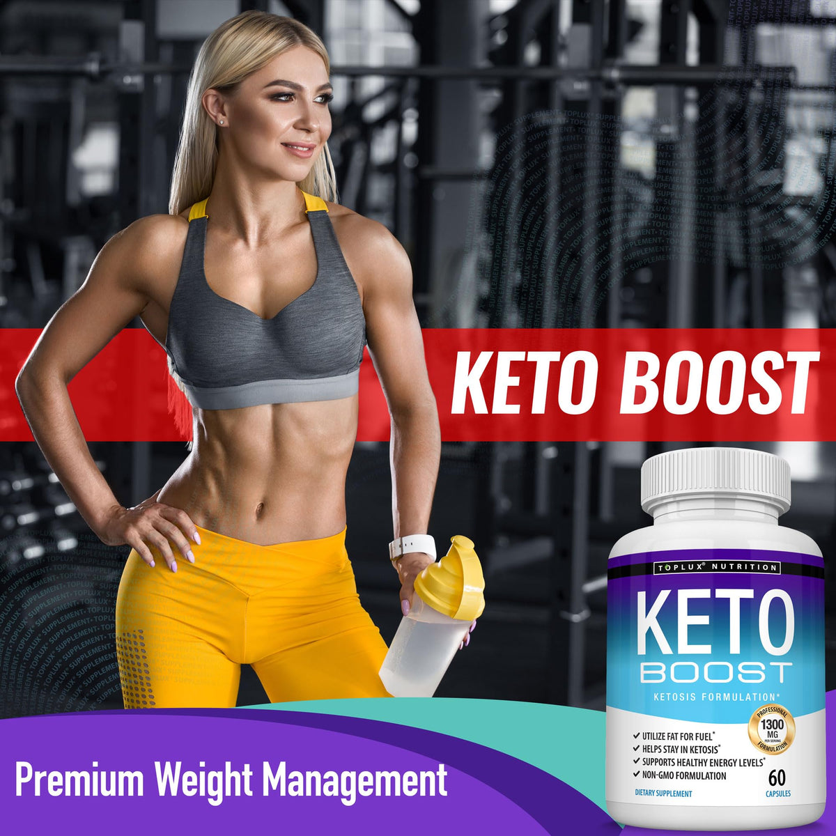 Toplux Keto Boost quality certification seal
