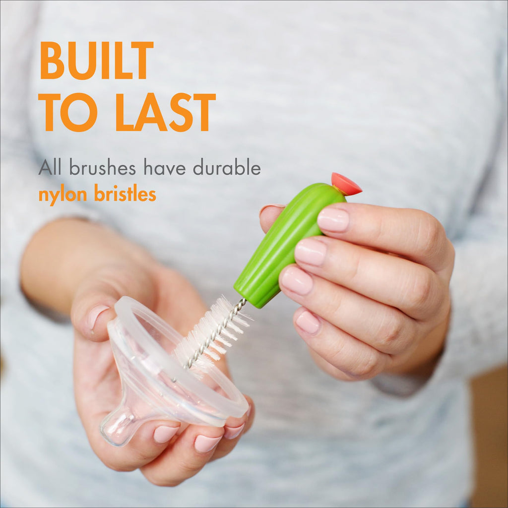 Boon Cacti bottle brush for baby feeding