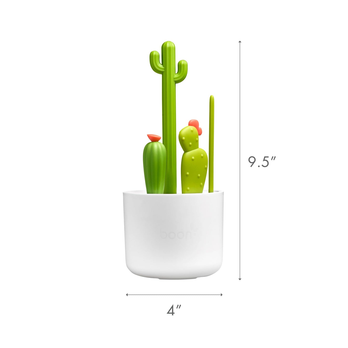 Boon Cacti 4 piece brush set components