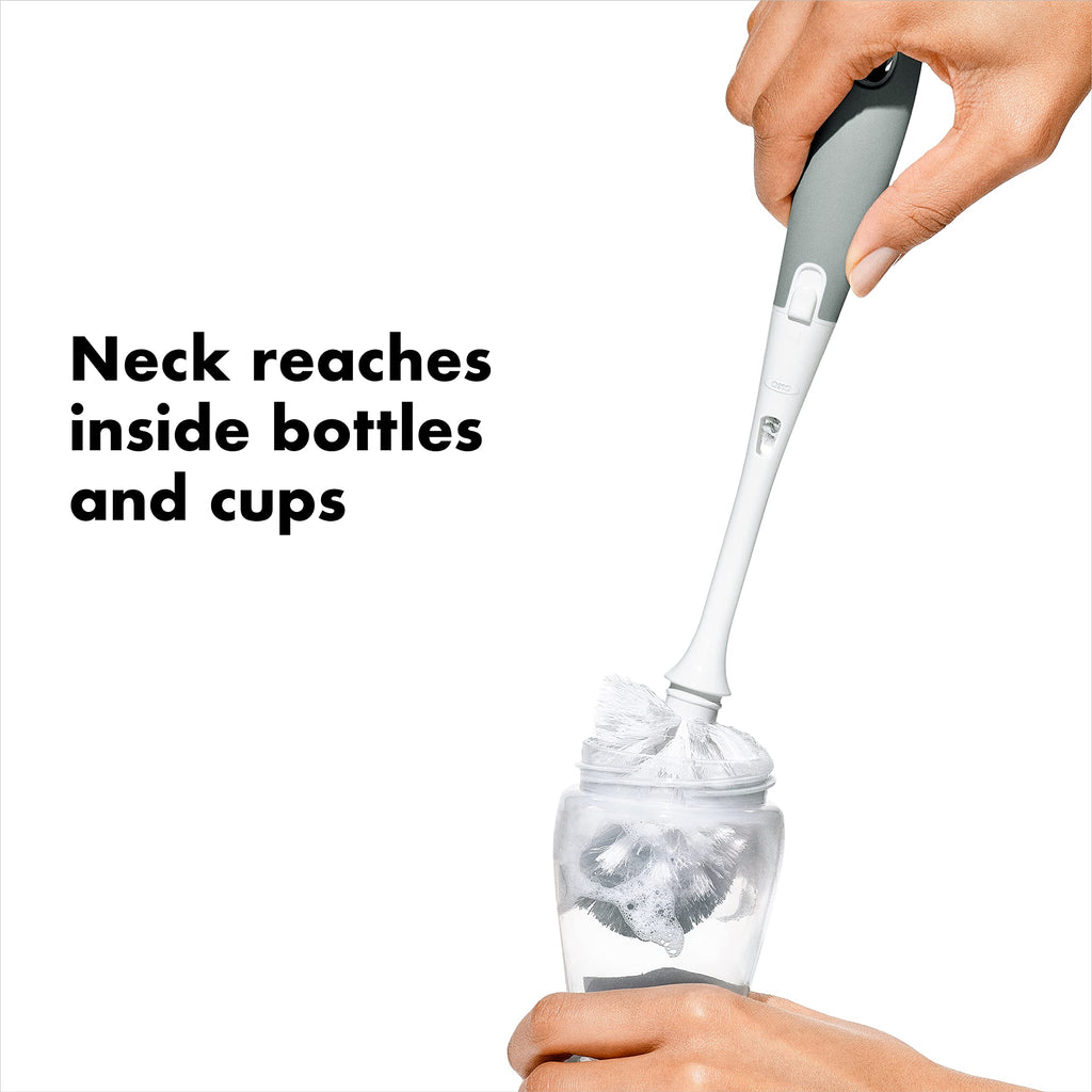 OXO Tot bottle brush flexible neck detail