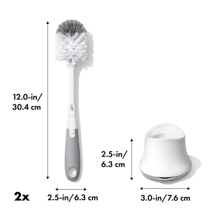 OXO Tot bottle brush ergonomic soft grip handle