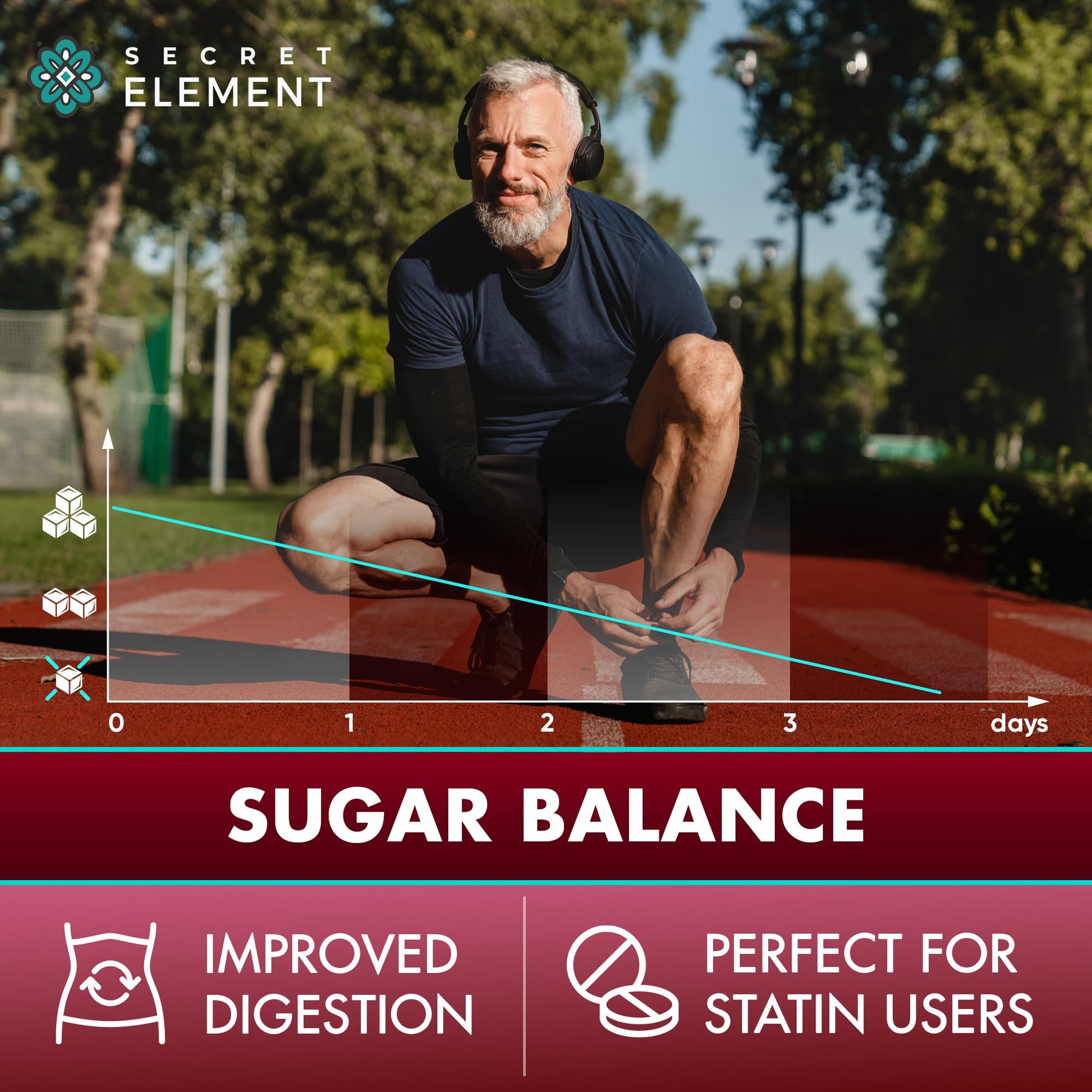 Secret Element vegan berberine capsules nutritional supplement