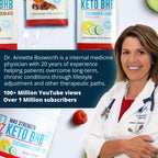 Dr. Boz keto BHB powder packaging lifestyle presentation