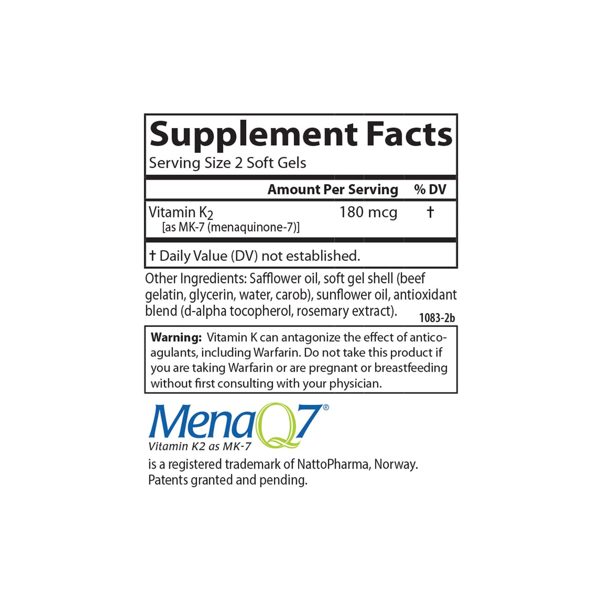 Carlson Vitamin K2 softgels close up showing capsule texture