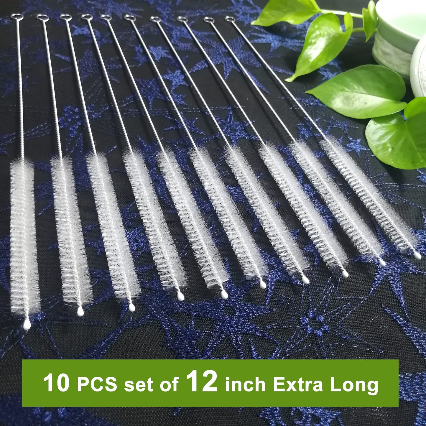 Extra long 12mm diameter pipe cleaners for water bottles