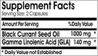 PureControl Black Currant Seed Oil supplement label details