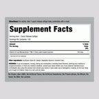 Piping Rock Ultra Vitamin K2 label details and serving strength