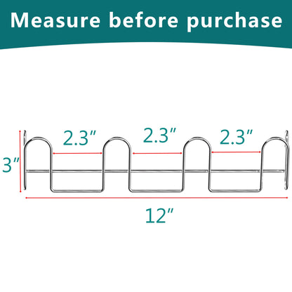 Side view of ZumenDa space-saving bottle drying rack