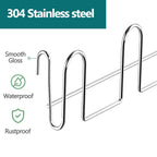 ZumenDa stainless steel rack holding various kitchen mugs