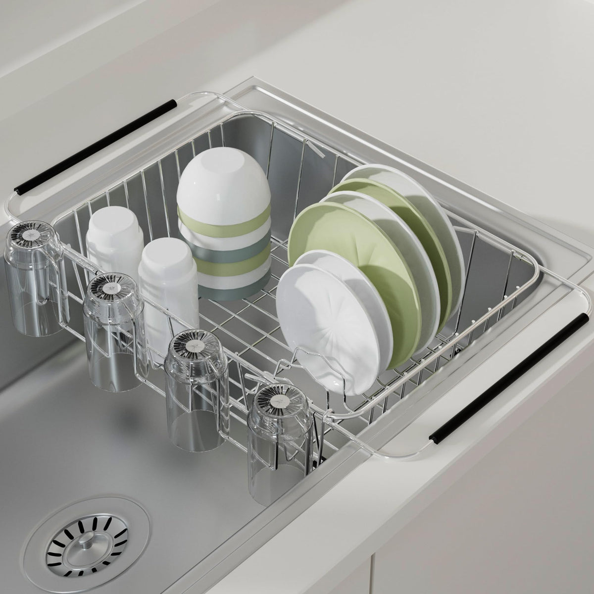 Authentic ZumenDa kitchen organizer in a modern kitchen setting
