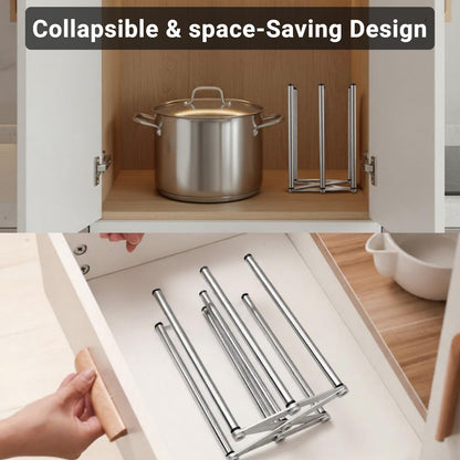 Enprotty bottle rack holding multiple water bottles and tumblers