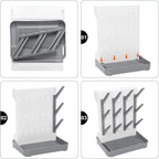 Vitality Grey baby bottle organizer with drip tray removed