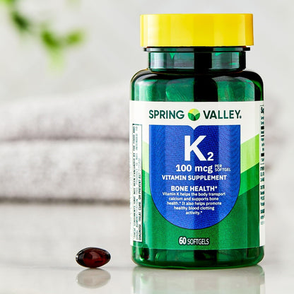 Spring Valley health and wellness dietary supplement facts side