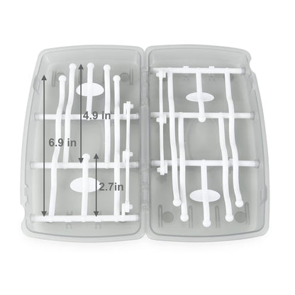 Compact PandaEar bottle drying rack for travel
