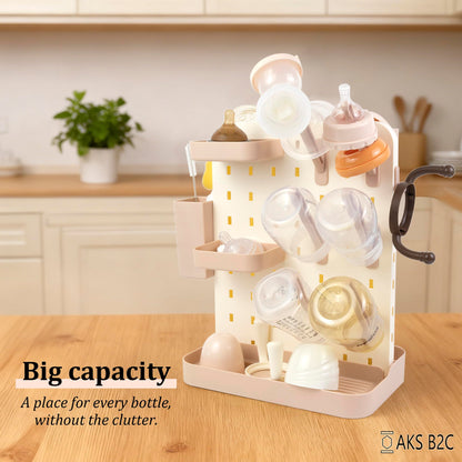 BPA free plastic baby bottle drying rack components