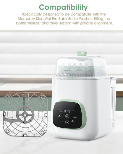 Tiga bottom tray installed in Momcozy KleanPal Pro washer