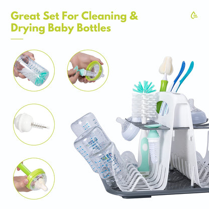 Carebabymore baby bottle drying station showing branch design