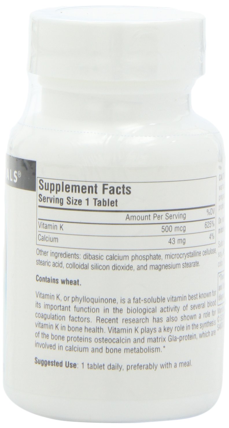 Premium phylloquinone supplement for blood coagulation health standard dosage view