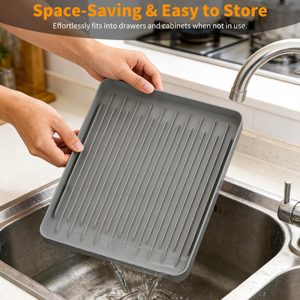Compact bottle dryer rack design for small kitchen spaces