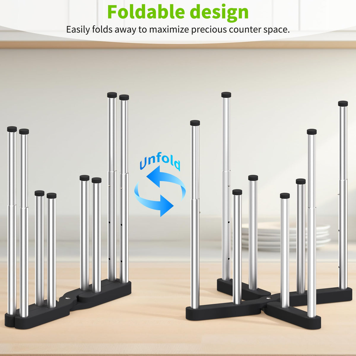 Laemyfyre rack holding baby bottles and reusable bags
