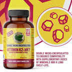 Pure Lab Vitamins Vitamin K2 MK7 bottle back view