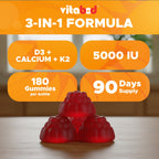 Macro shot of natural raspberry flavored vitamin D3 and K2 gummies texture