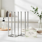 Ansothin stainless steel rack showing silicone tipped pegs