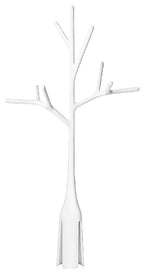 Boon white twig accessory organized neatly with other countertop drying tools