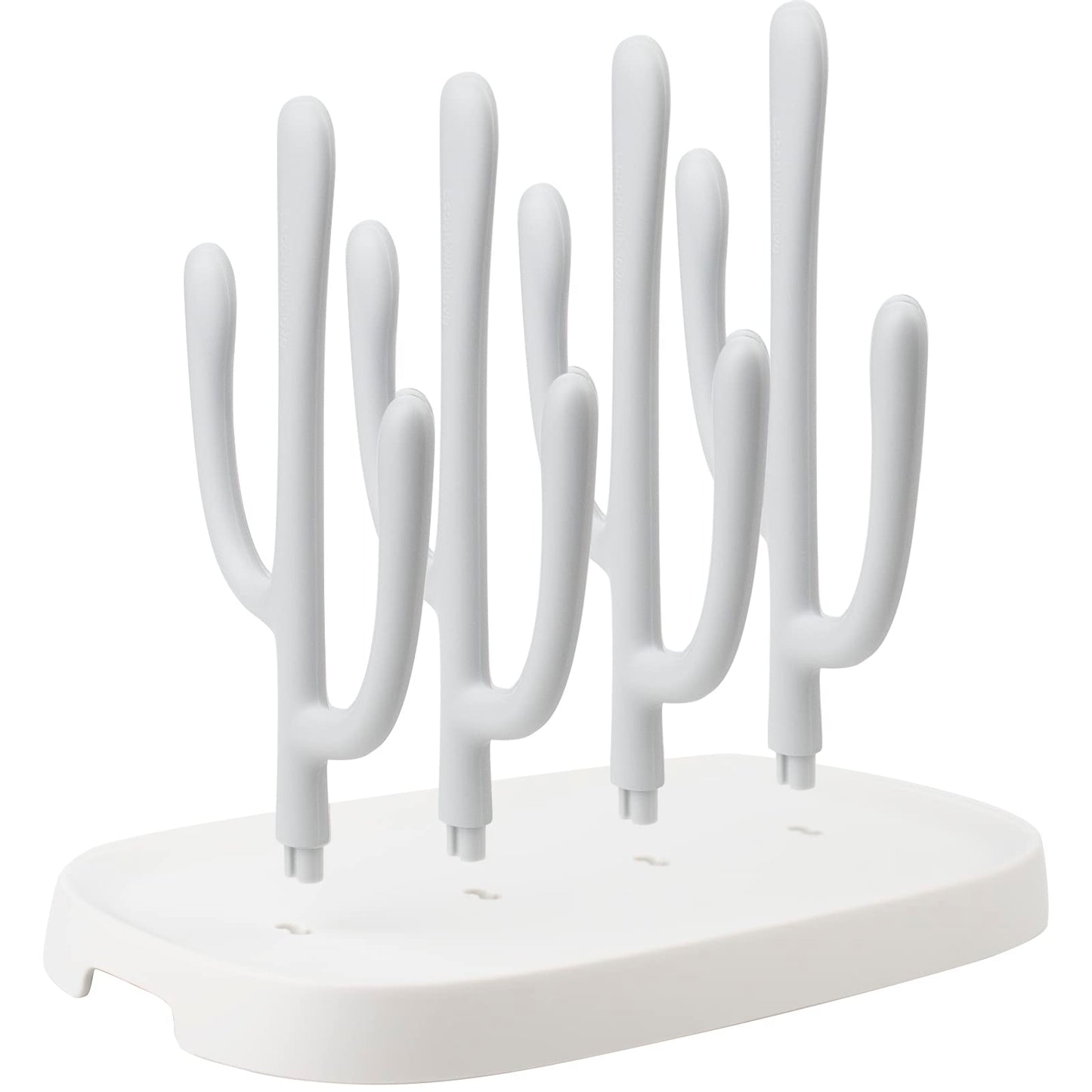 Top view of Hourise baby bottle organizer for countertop
