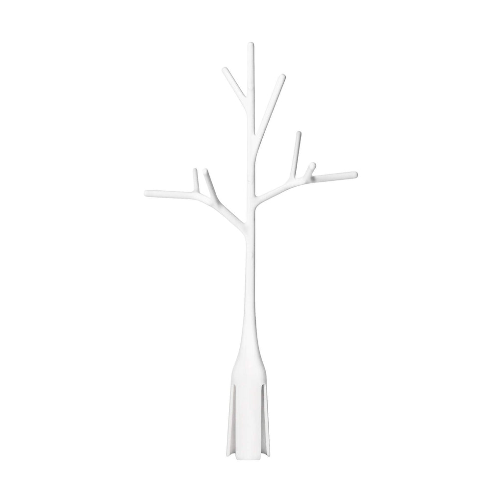 White Boon Twig accessories for space-saving bottle drying