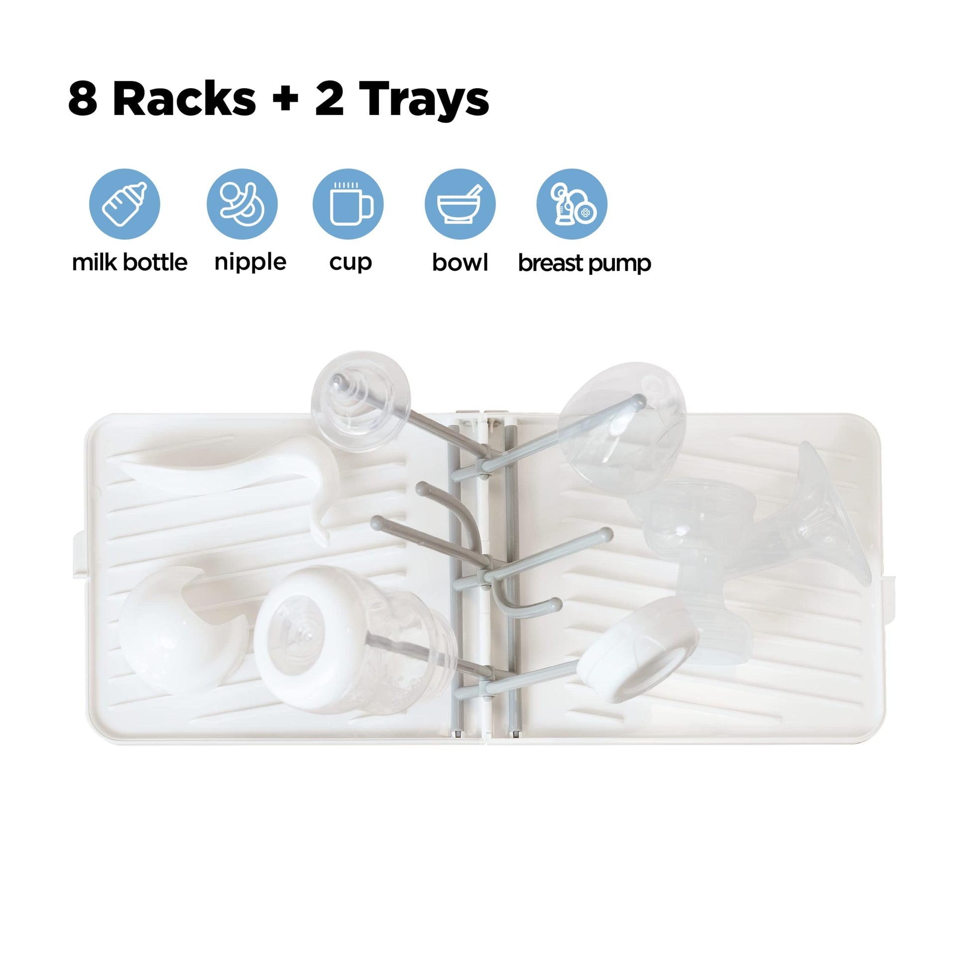 Close up of Yotime drying rack drainer base