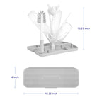 Ubbi travel drying rack folded in carry case