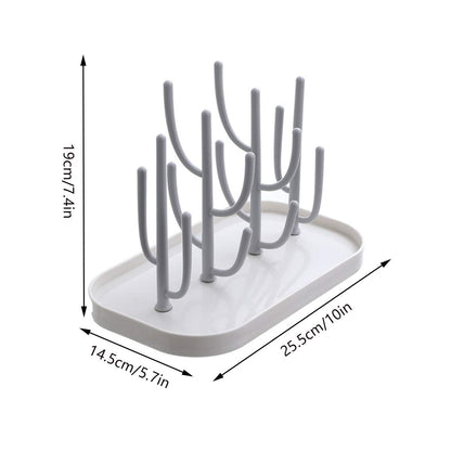 Upkoch baby bottle dryer holder showing removable branch pegs