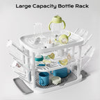 Greendadi baby bottle rack showing non-slip base detail