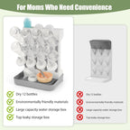 Flysich baby bottle dryer showing detachable drip tray