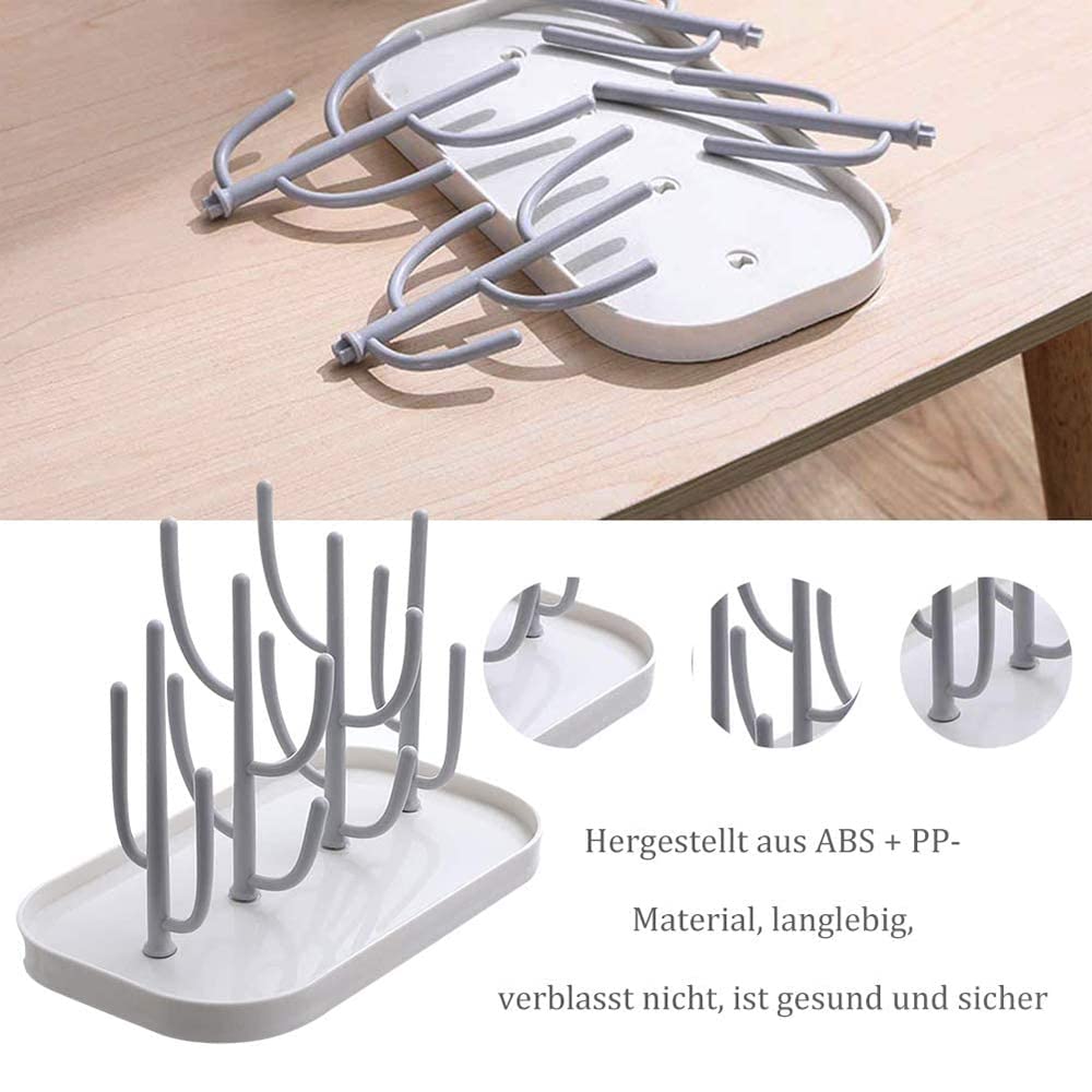 SHxxyljh bottle drying rack with base for pump parts