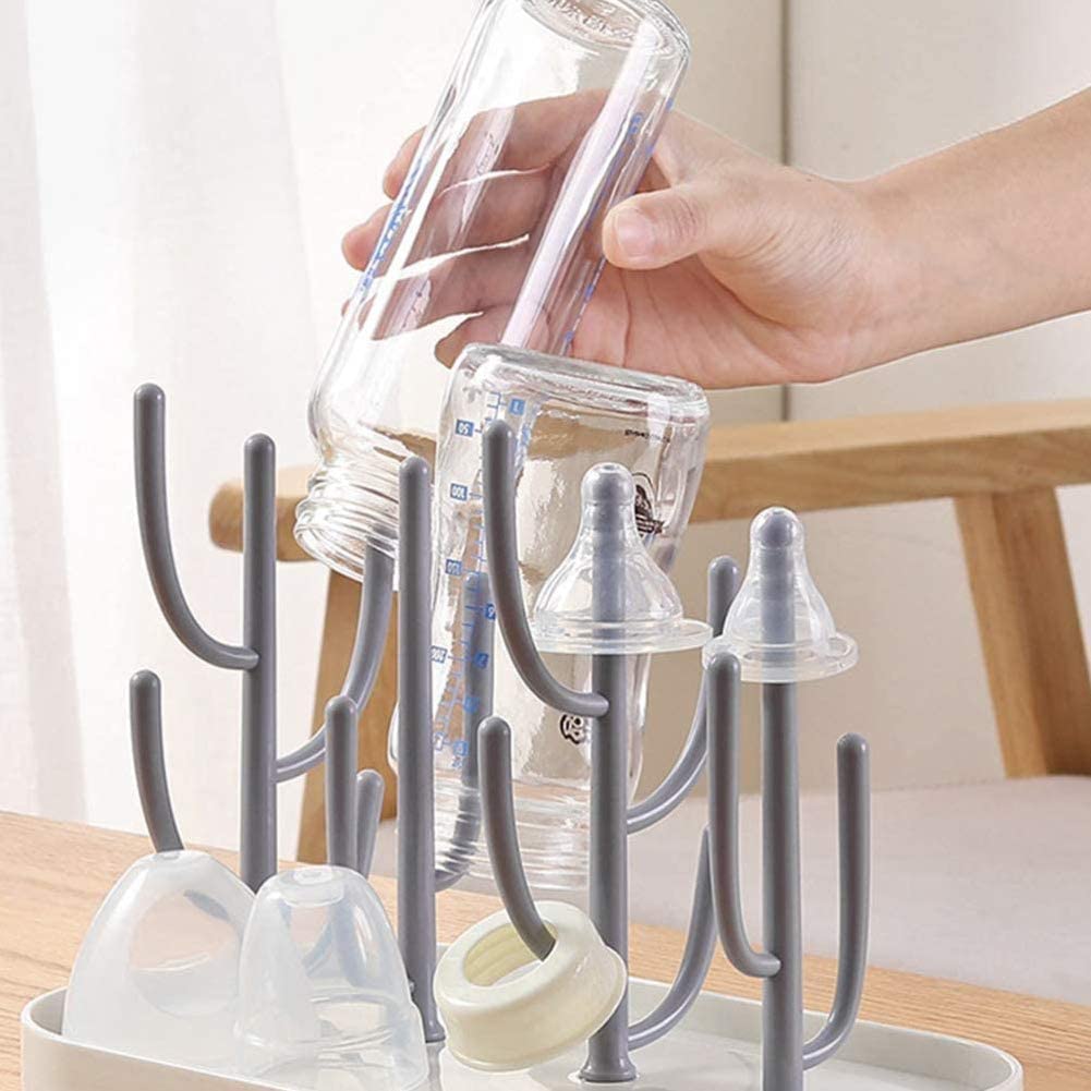 Close up of rounded branch prongs for baby accessories